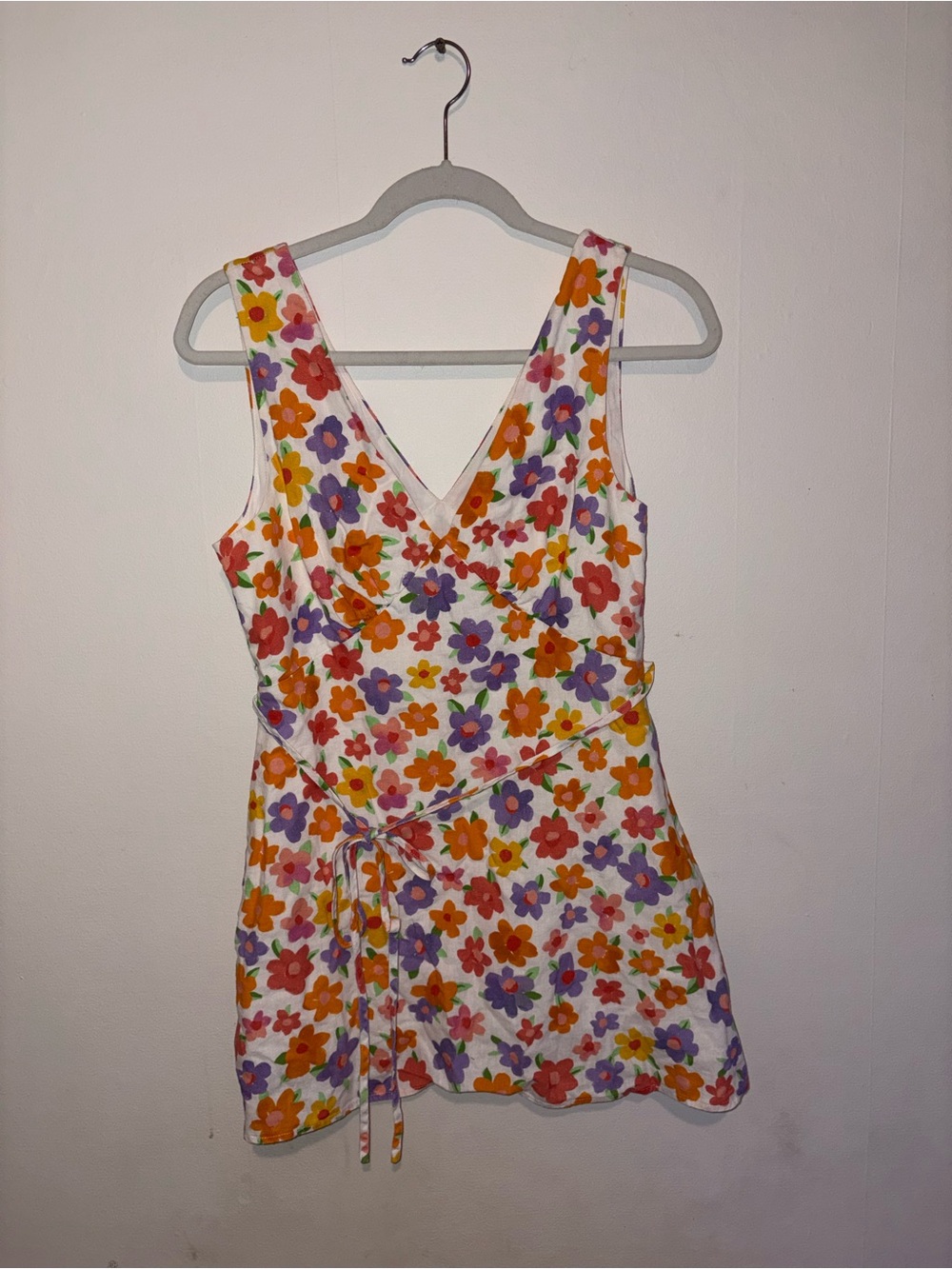 Peppermayo flower mini dress
